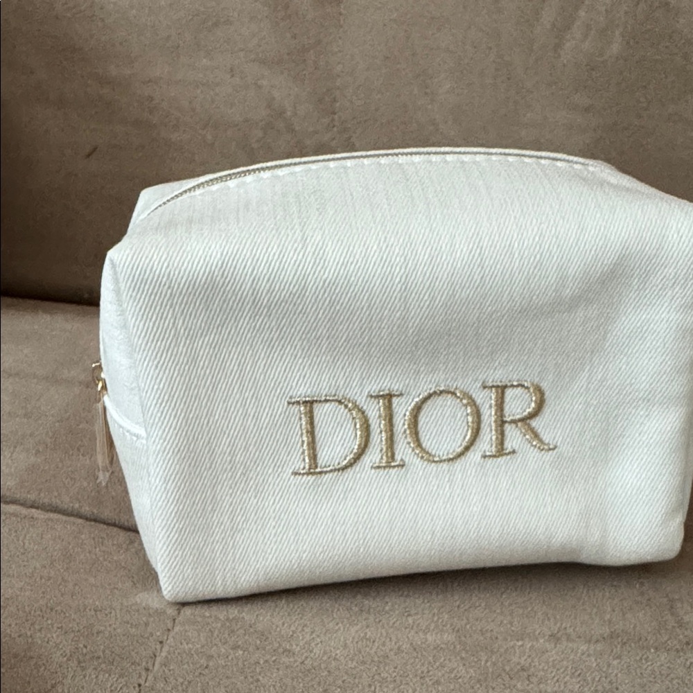 GWP Dior Ivory Cosmetic Bag